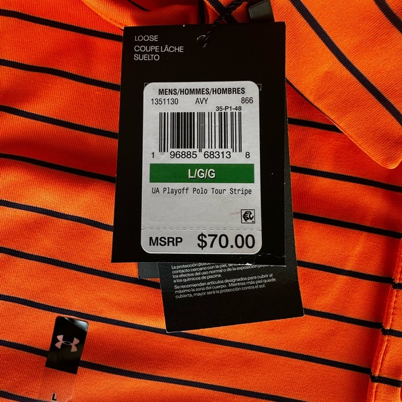 NWT Men’s Under Armour Polo - Picture 4 of 4